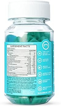 Sugarbear Vegan Hair Gummy Vitamins with Biotin, Vitamin C, Vitamin B-12, Zinc for Hair Skin & Na... | Amazon (US)