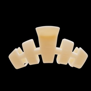 Almond Beige Medium Hair Clip | TELETIES