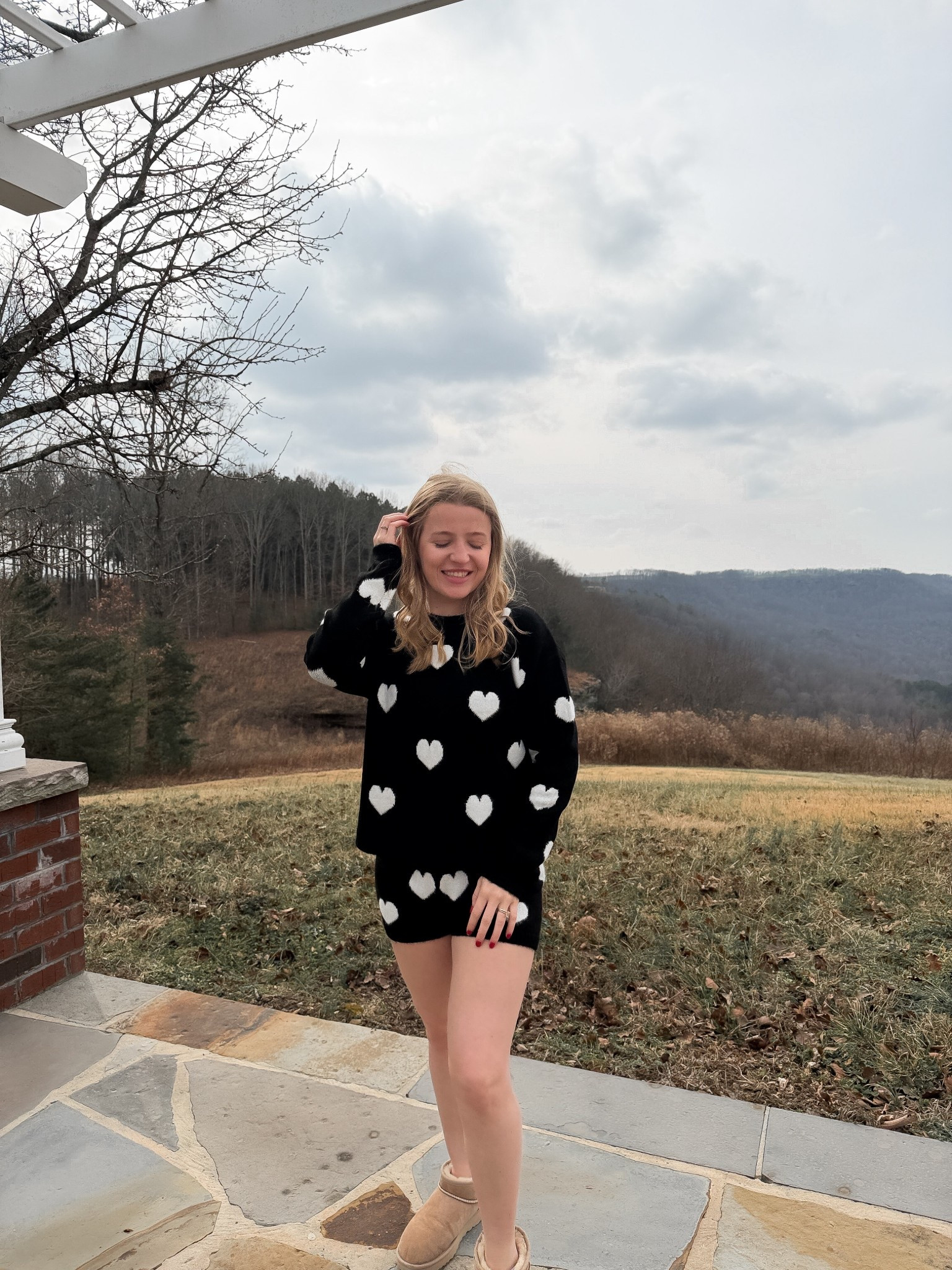 Cozy heart lounge set perfect for Valentine’s Day 💘 I’m wearing the small in both! 

#LTKootd #LTKdayinmylife #LTKgrwm