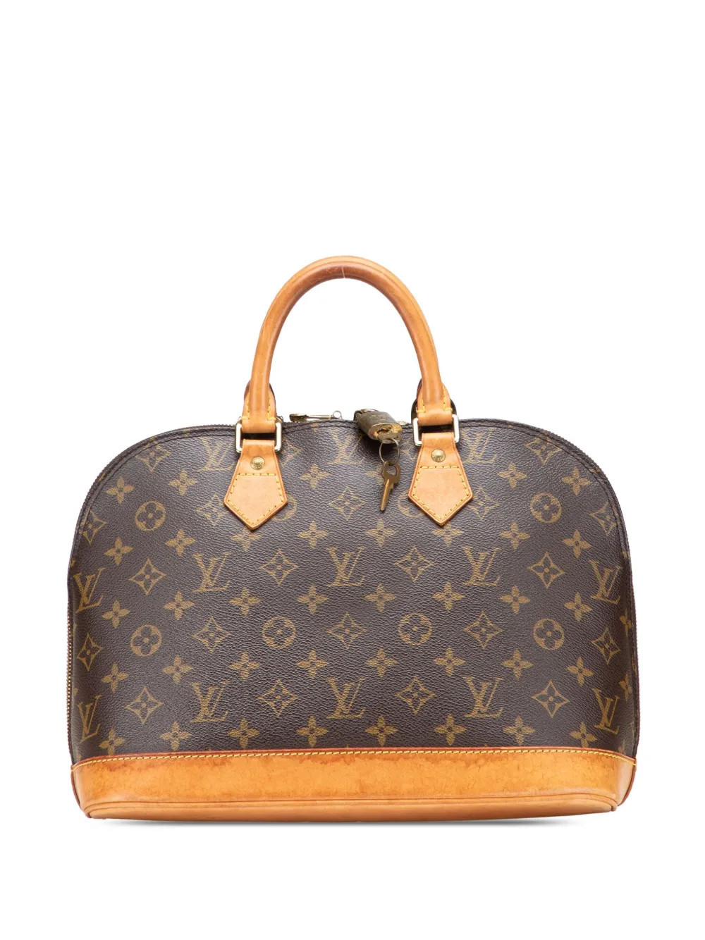Louis Vuitton Pre-Owned 1997 Monogram Alma PM handbag - Brown | Farfetch Global
