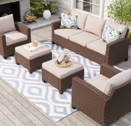 Patio set and deck set. 

#patiofurniture

Follow my shop @417bargainfindergirl on the @shop.LTK app to shop this post and get my exclusive app-only content!

#liketkit #LTKhome
@shop.ltk
https://liketk.it/4BGgq

#LTKhome