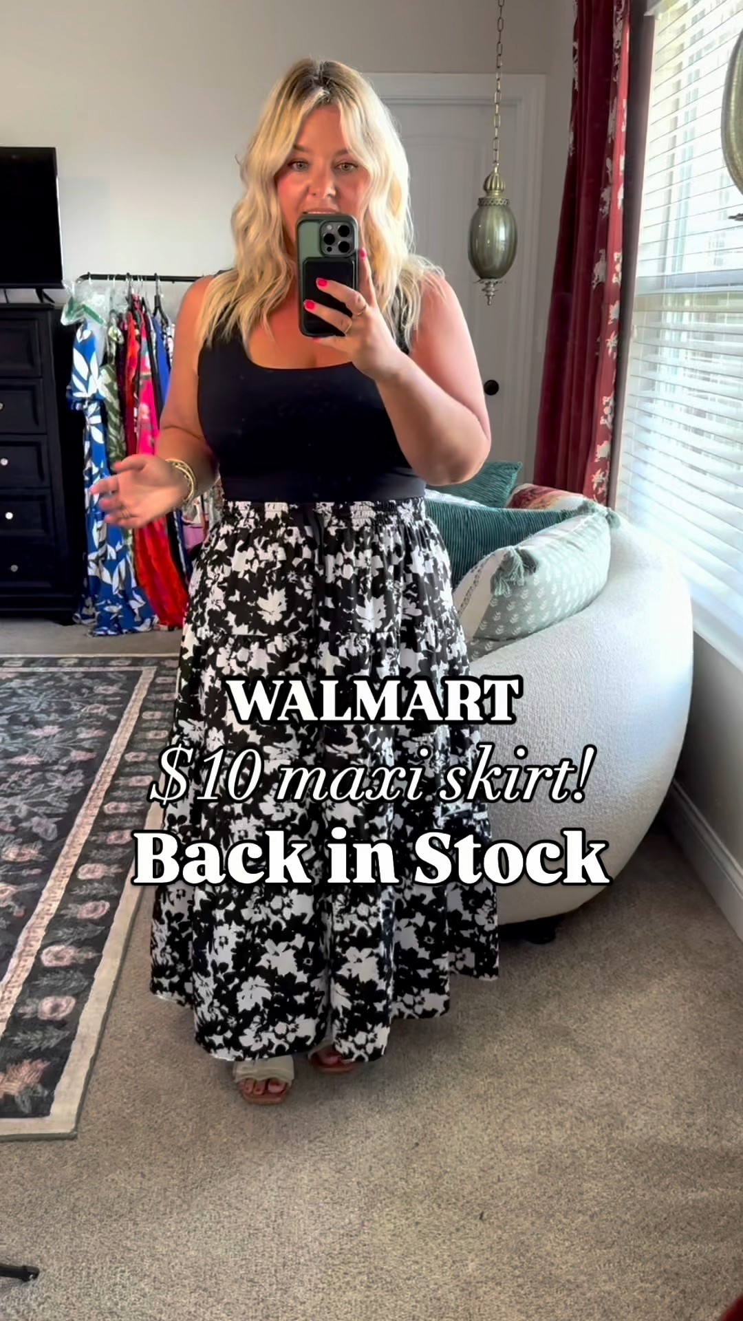 The $10 floral maxi skirt is back in stock at Walmart!! Add a jacket & it’s the perfect piece to transition into fall too!!

#LTKOver40 #LTKMidsize #LTKPetite
