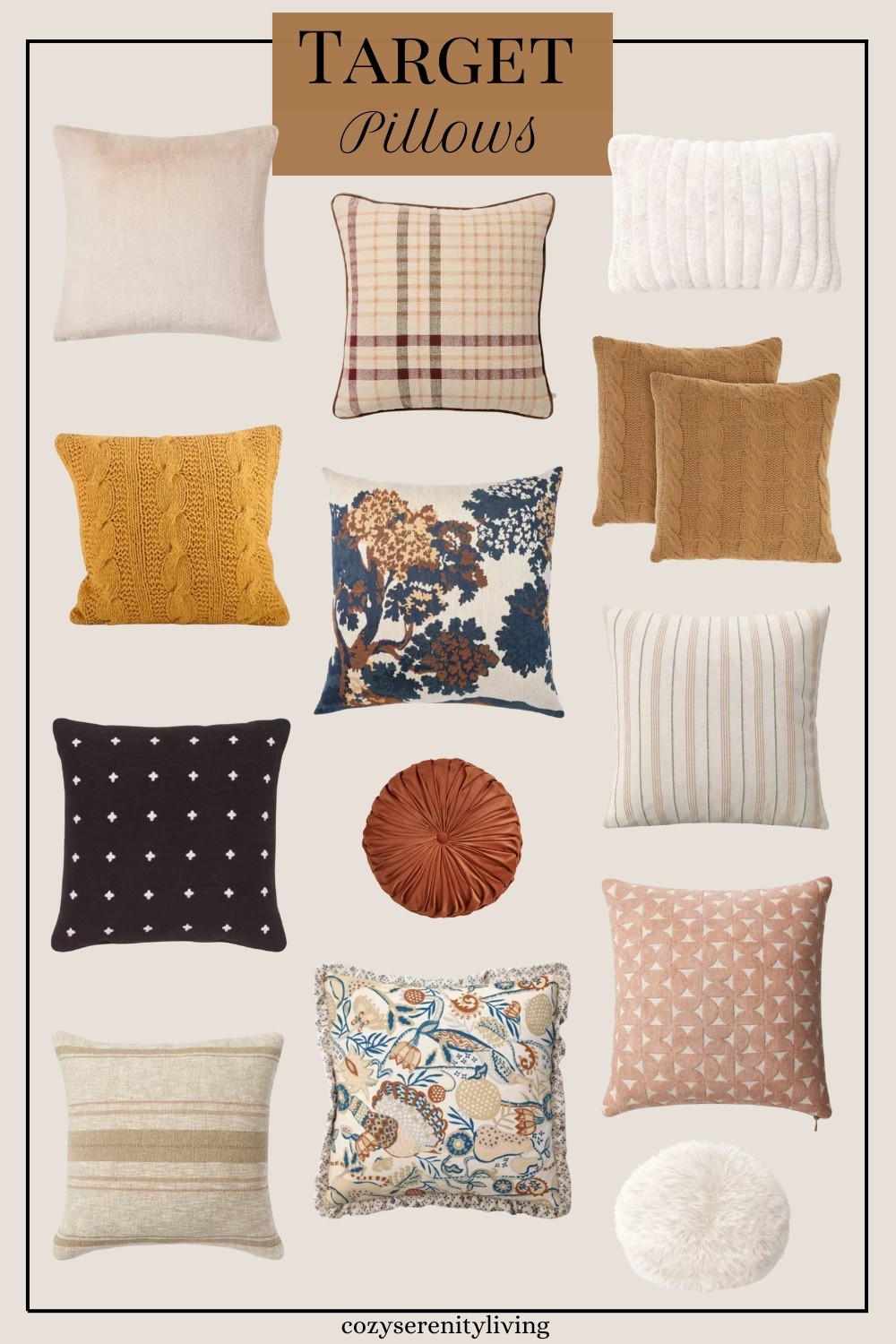 Best Target Pillows | Cozy & Stylish Home Decor Finds

Upgrade your home decor with these gorgeous Target pillows 🛋️✨ – from cozy knit textures to chic neutral patterns and bold accent pieces. Perfect for living rooms, bedrooms, or reading nooks, these pillows make it easy to create a cozy and stylish home. Whether you love modern minimalism, boho vibes, or warm fall colors, these affordable pillow picks are just what you need for a fresh home refresh.

target pillows, target home decor, cozy home styling, affordable pillows, throw pillow ideas, living room decor, target finds, home decor inspiration, boho pillows, neutral pillows, seasonal decor, couch styling ideas

#LTKHome #LTKFindsUnder50 #LTKSaleAlert