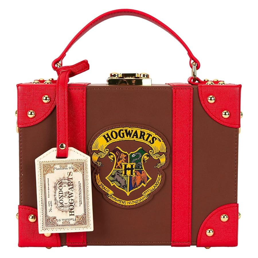 Loungefly Harry Potter Hogwarts Express Luggage Crossbody Bag | Harry Potter Fashion Bags | Amazon (US)