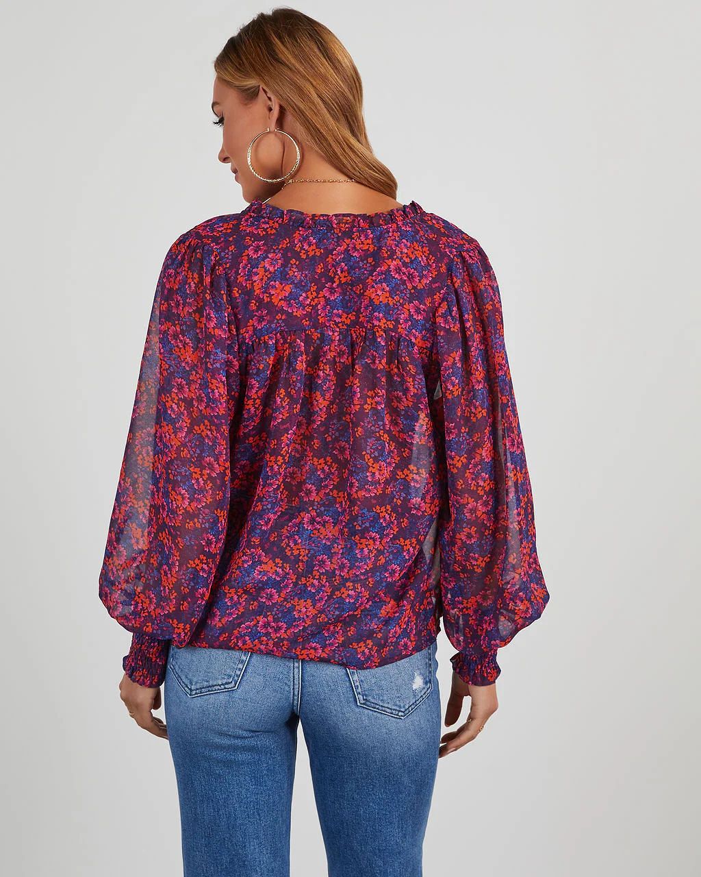 Chase The Feeling Floral Blouse | VICI Collection