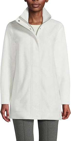 Lands' End Women's Luxe Fleece Coat | Amazon (US)