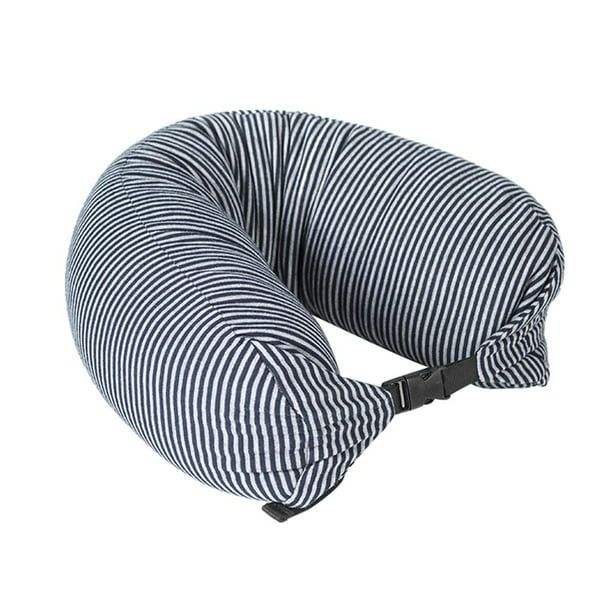 Striped Headrest Travel Pillow Memory Foam Neck Pillow Head Supporting Pillow For Train Car Trave... | Walmart (US)