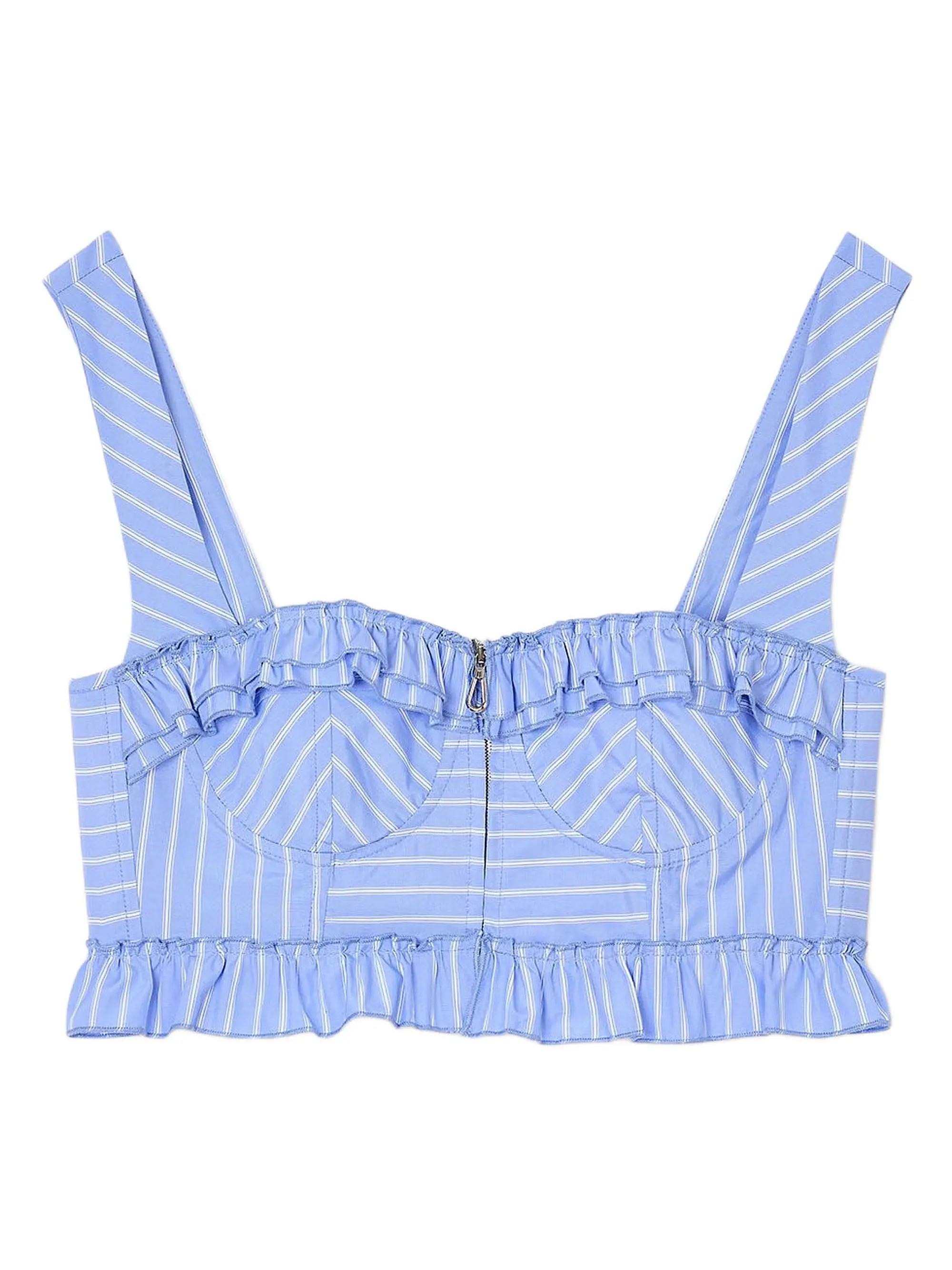 Striped Crop Top | Saks Fifth Avenue