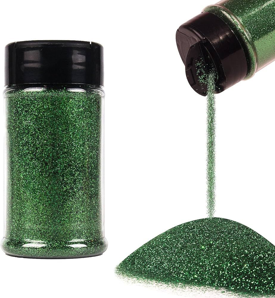 Holographic Ultra Fine Glitter Powder 2.12 Oz/60g Metallic Resin Glitter PET Flakes Crafts Sequin... | Amazon (US)