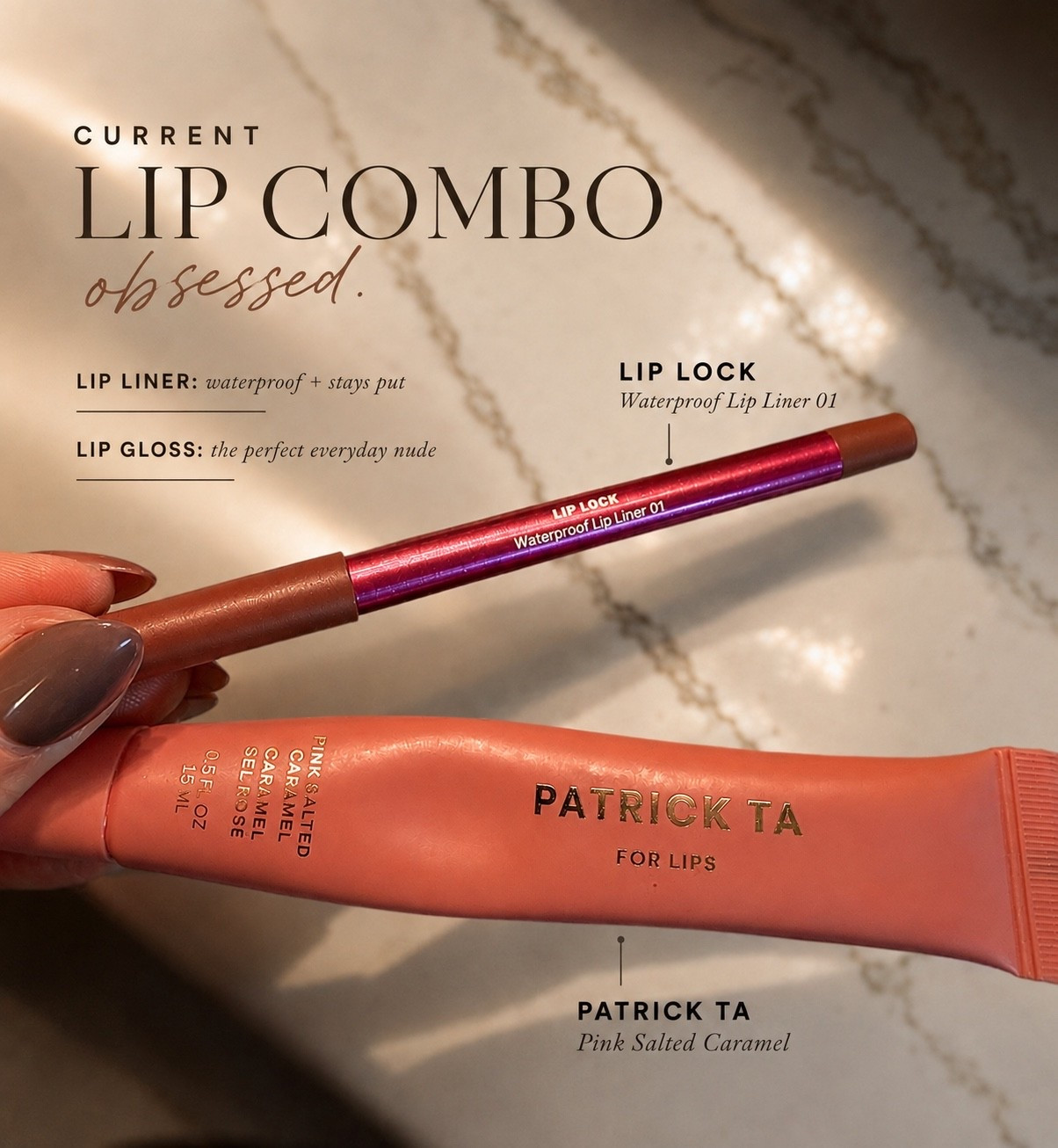 Current lip combo and I am OBSESSED. The liner is waterproof and actually stays put 🙌🏼 paired with the prettiest everyday nude gloss. This combo has been on repeat lately and it’s SO good. 💋

#LTKBeauty #LTKmorningroutine #LTKgrwm
