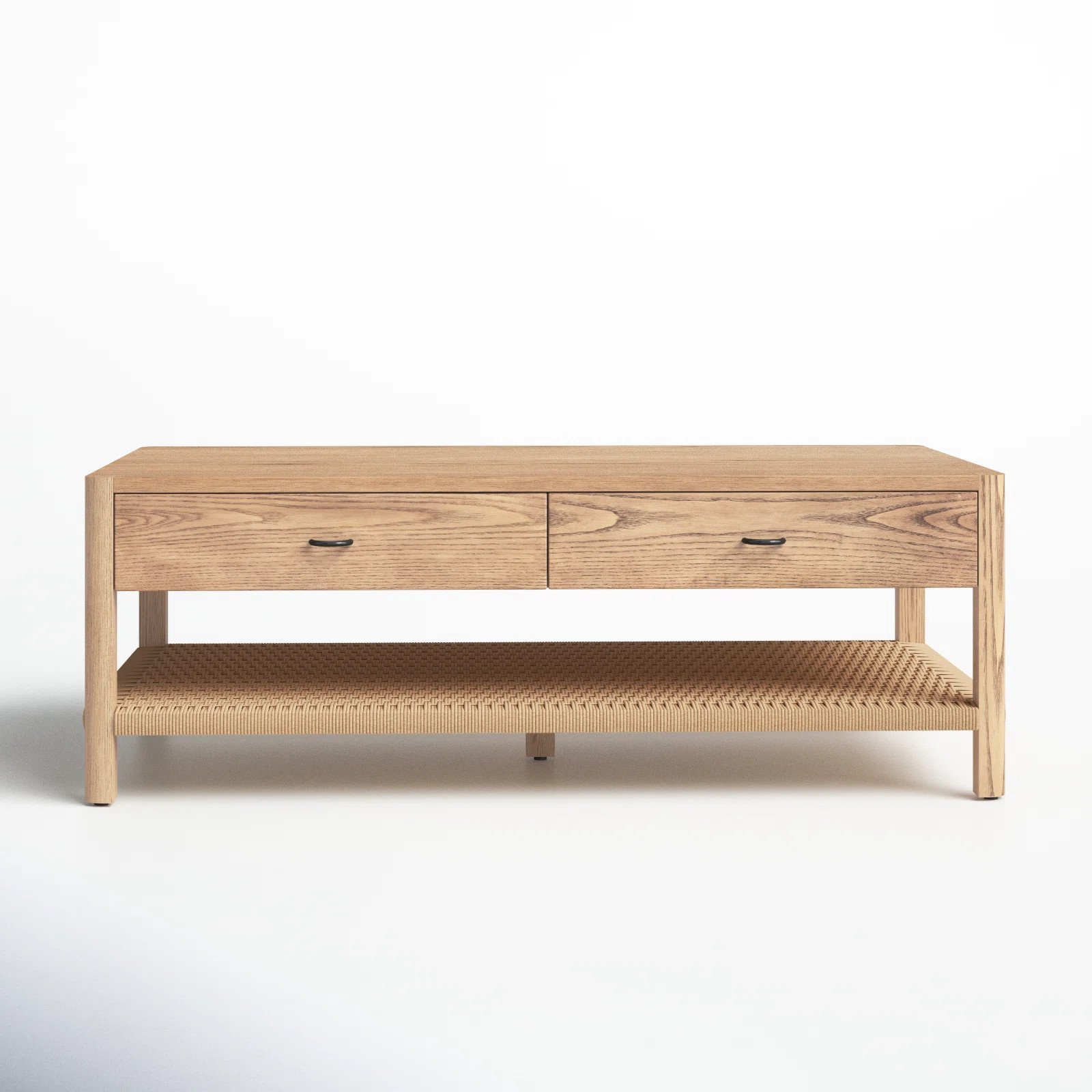 Deirdre Solid Wood Coffee Table with Storage | Birch Lane