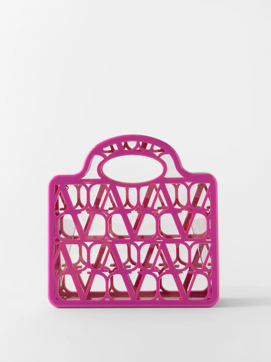 Le Troisième cutout rubber tote bag | Matches (US)