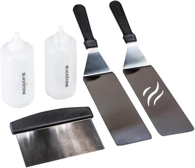 Blackstone 1542 Flat top Griddle Professional Grade Accessory Tool Kit (5 Pieces) 16 oz Bottle, T... | Amazon (US)