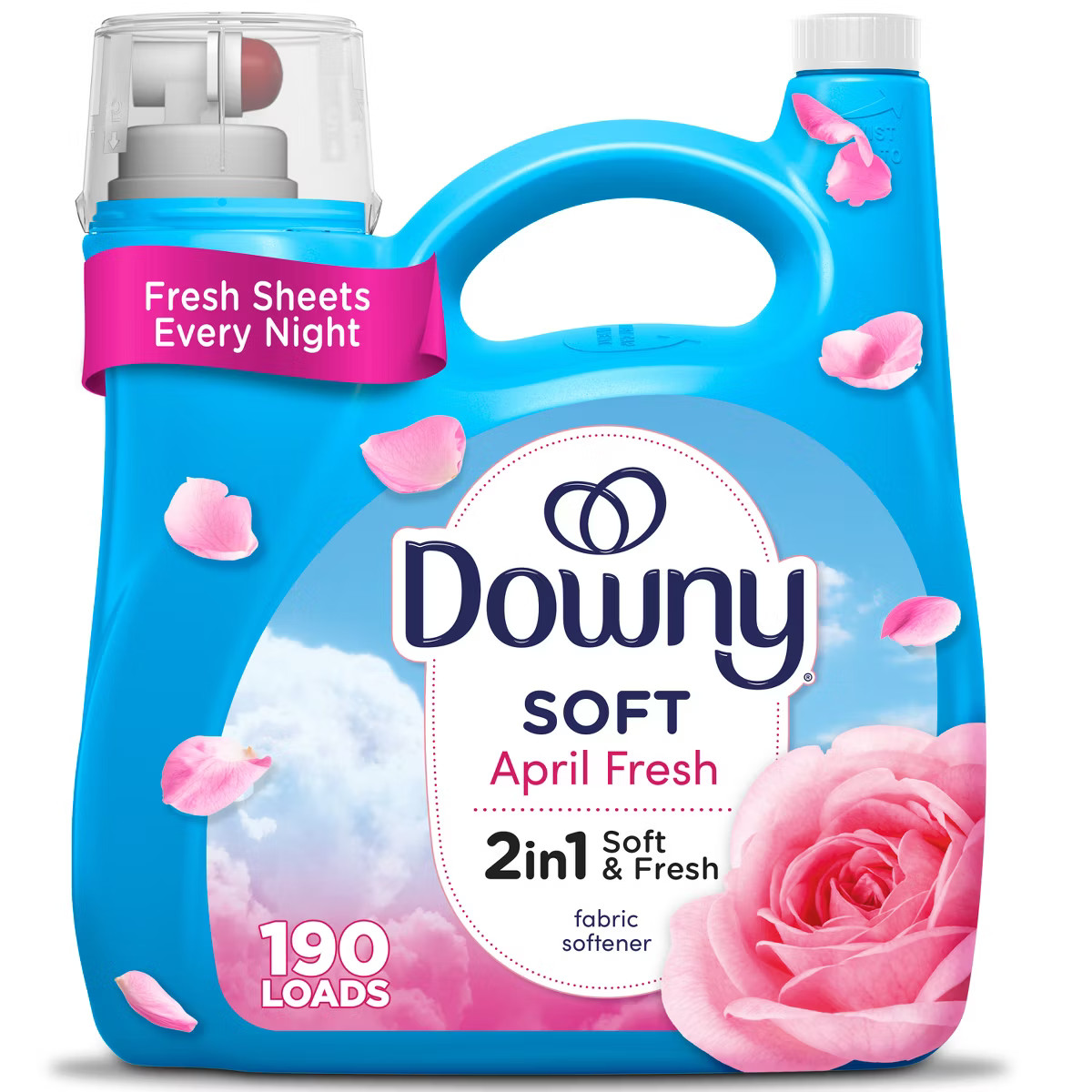 Downy April Fresh HE Compatible Liquid Fabric Softener - 140 fl oz | Target