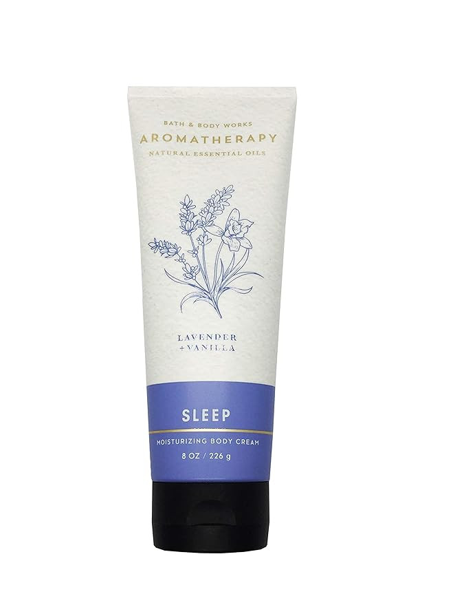 Bath and Body Works Aromatherapy SLEEP - LAVENDER VANILLA Body Cream 8 Ounce (Retired Fragrance) | Amazon (US)