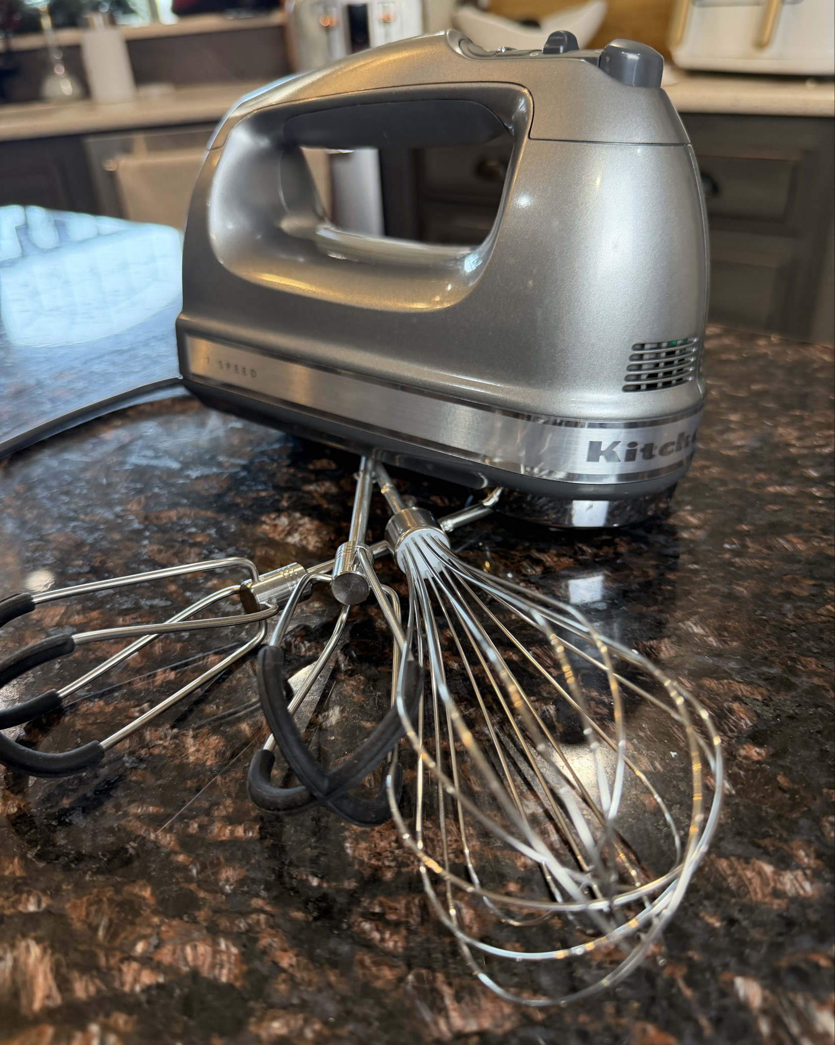 KitchenAid 7-Speed Digital Hand Mixer w/ Flex-Edge Beaters from QVC 

Must have for holiday baking season easily portable and doesn’t take much space to store!!

Also favorite Dyson fan with temperature for heat or cooling is oscillating with a remote control and there are models like this one that also have an air purifier too which is great to keep air cleaner in home through the winter season and helps with pet dander too! 
One of my favorite Dyson products for your house!!

@QVC #LoveQVC #ad 

@Dyson 
@KitchenAid 