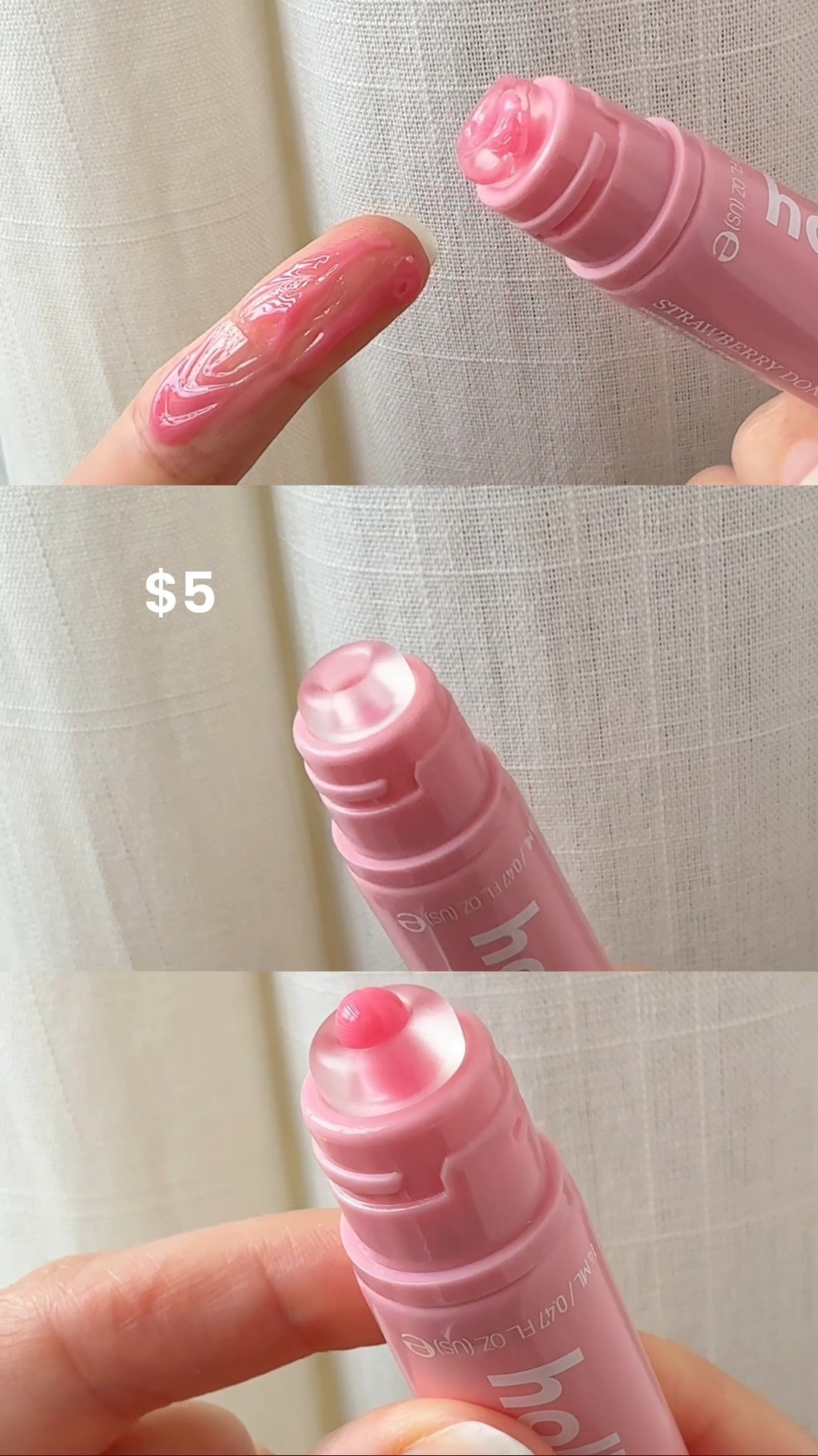 Just under $5? The dupe that I needed!! 
I love this cushion donut shaped applicator, the smell is great, lovely texture, and it lasts on my lips for a long time! 💖

Awesome work Holler and Glow 👏 👏

#LTKSaleAlert #LTKBeauty #LTKselfcare