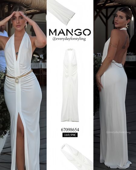 Mango Cream Backless Maxi Slit Dress 😍Linked below to shop ⬇️

#LTKWedding #LTKFindsUnder100 #LTKTravel