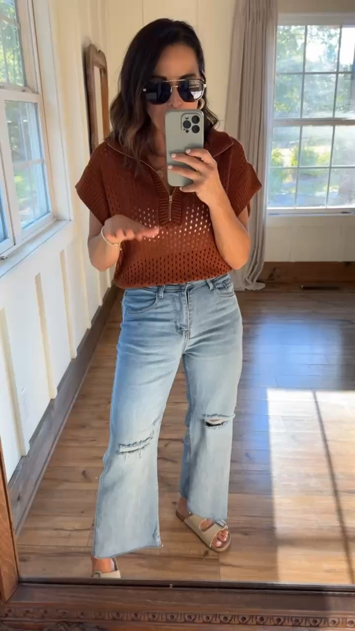 I got y’all the best transitional outfit!
It’s an easy but chic look, you’ll be able to wear this cutie all thru early fall when temps are still not chilly enough for a cute cardigan.
The cap sleeve top gives designer vibes at such great price point 🤎

Casual look, fall fashion, transitional look, elevated casual, VintagePickin

#LTKPetite #LTKStyleTip #LTKFindsUnder50
