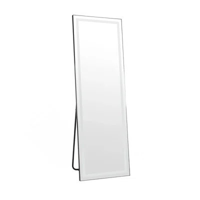 LED Mirror Full Length Mirror with Lights Wide Standing Tall Full Size Mirror for Bedroom Giant Full Body Mirror Large Floor Mirror with Lights Stand | Wayfair North America