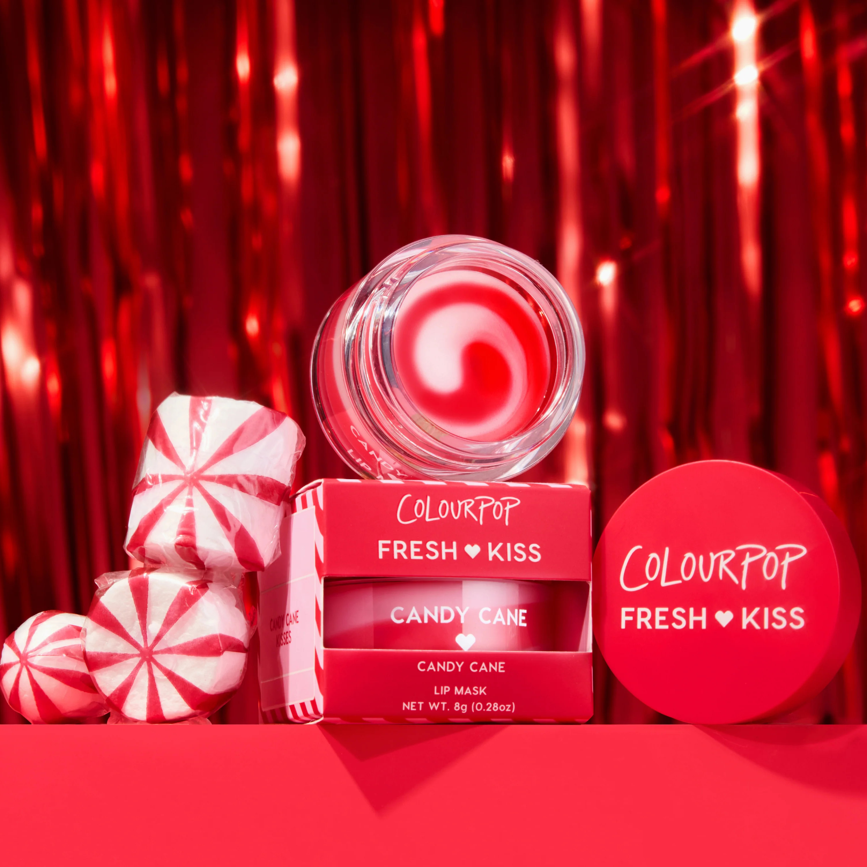 ColourPop®: Shop Limited Edition Fresh Kiss Candy Cane - Lip Scrub | Colourpop