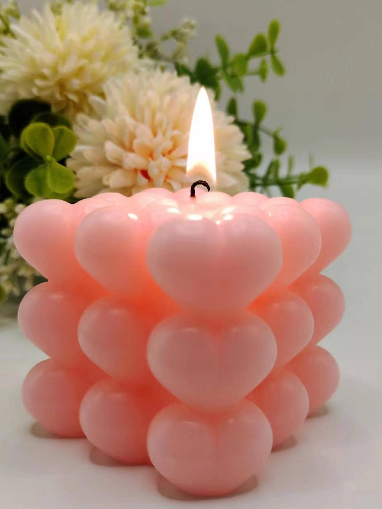 1pc Heart Design Candle | SHEIN