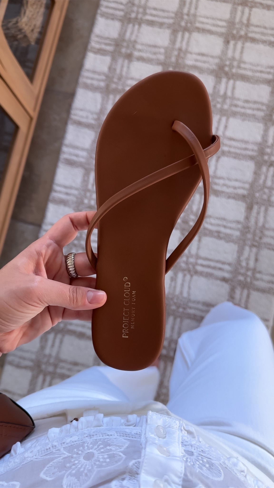 Comfy sandals for spring / summer! So soft & don’t rub! Come in a bunch of colors too 

Spring outfit, vacation outfit, spring shoes, sandals, flip flops 

#LTKShoeCrush #LTKSeasonal #LTKSaleAlert