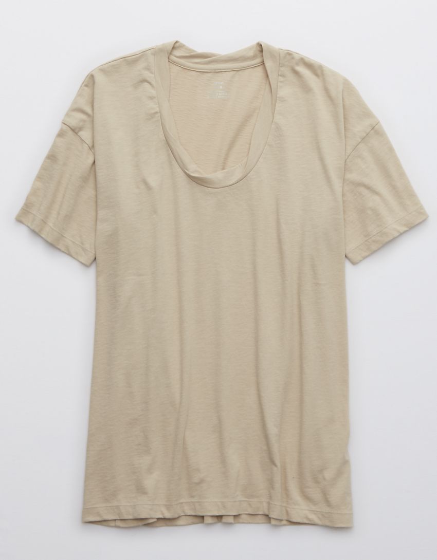 Aerie Rope Voop Boyfriend T-Shirt | American Eagle Outfitters (US & CA)