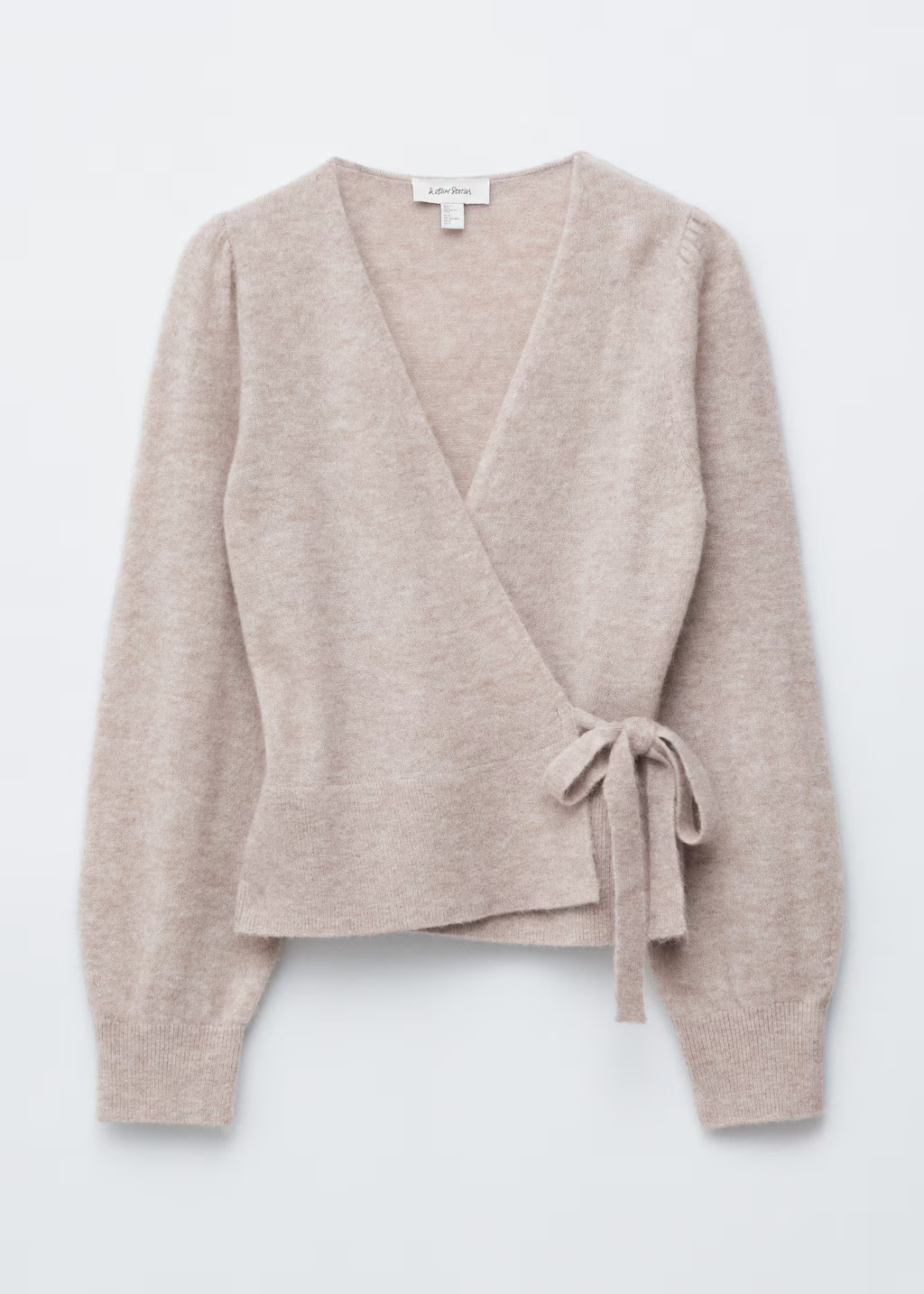 Mohair-Blend Knitted Wrap Cardigan | & Other Stories - US