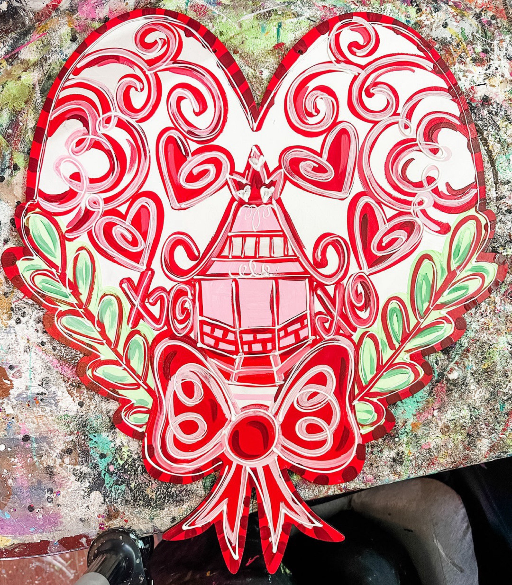 Valentine door hanger 

#LTKHoliday #LTKParties #LTKHome