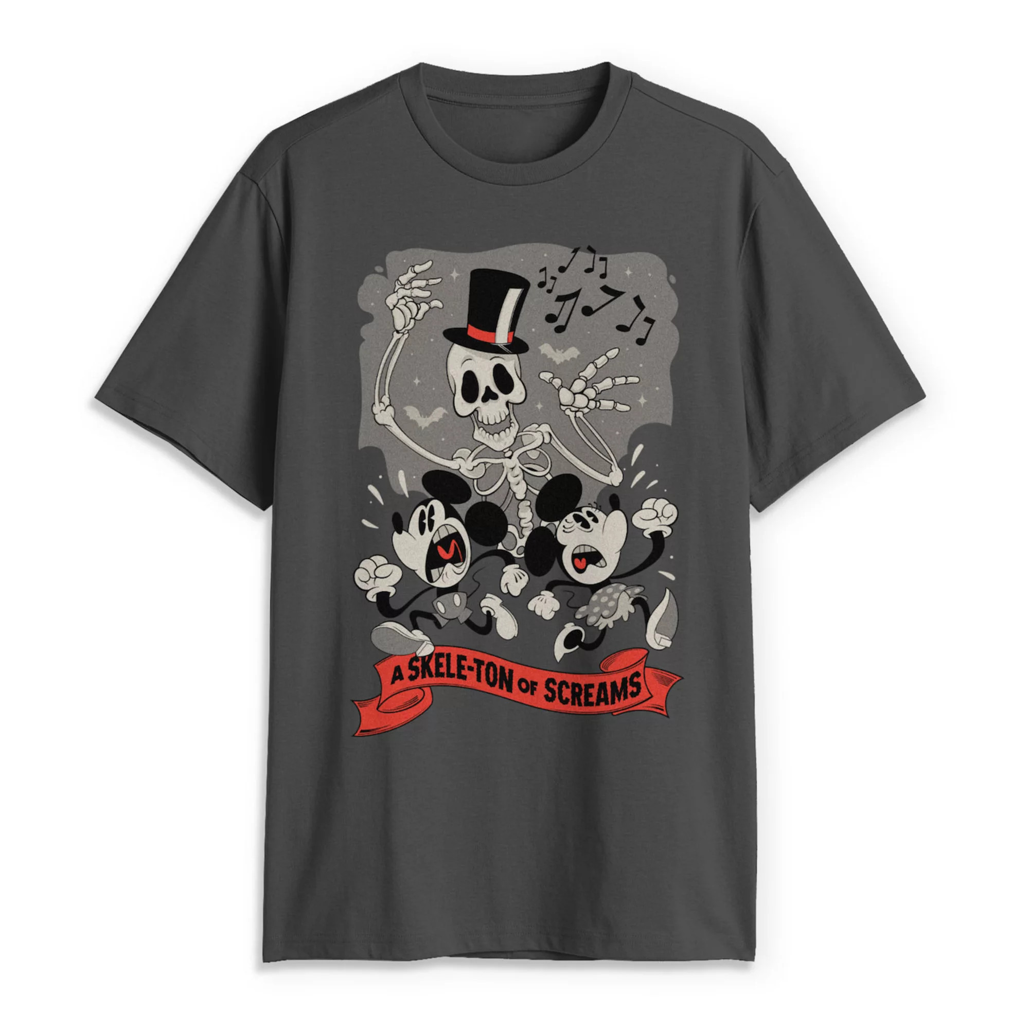 Disney's Mickey Mouse Men's Classic Halloween Minnie Mouse A Skeleton of Screams Tee | Kohl's