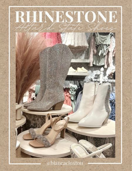 I can still make the whole place shimmer 🪩 || Rhineshone Shoes from Altar’d State

Boots, heels, fringe, sparkle, trending, concert outfit, Taylor Swift, The Eras Tour 



#LTKshoecrush #LTKstyletip #LTKFind