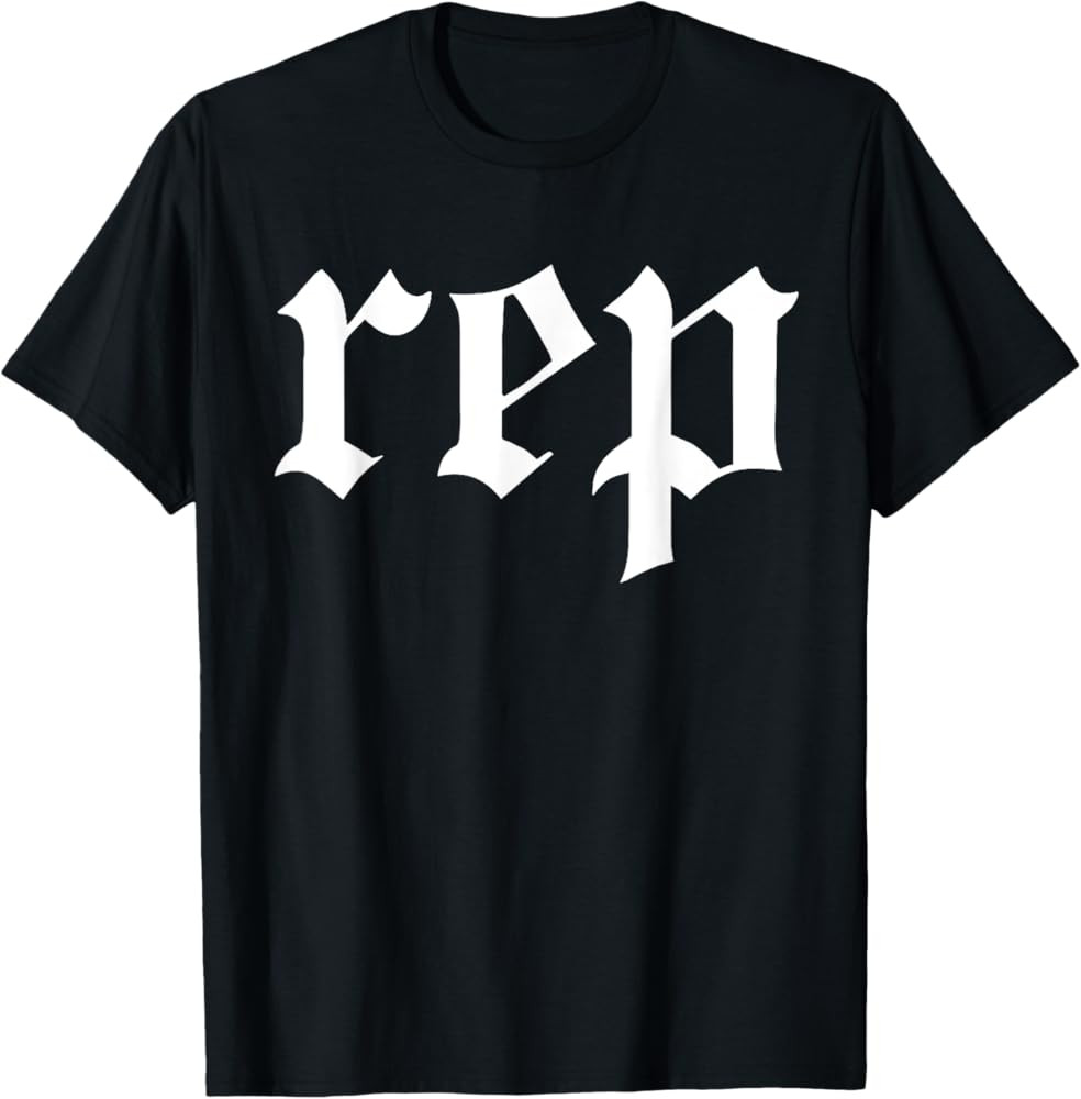 Rep expression T-Shirt | Amazon (US)