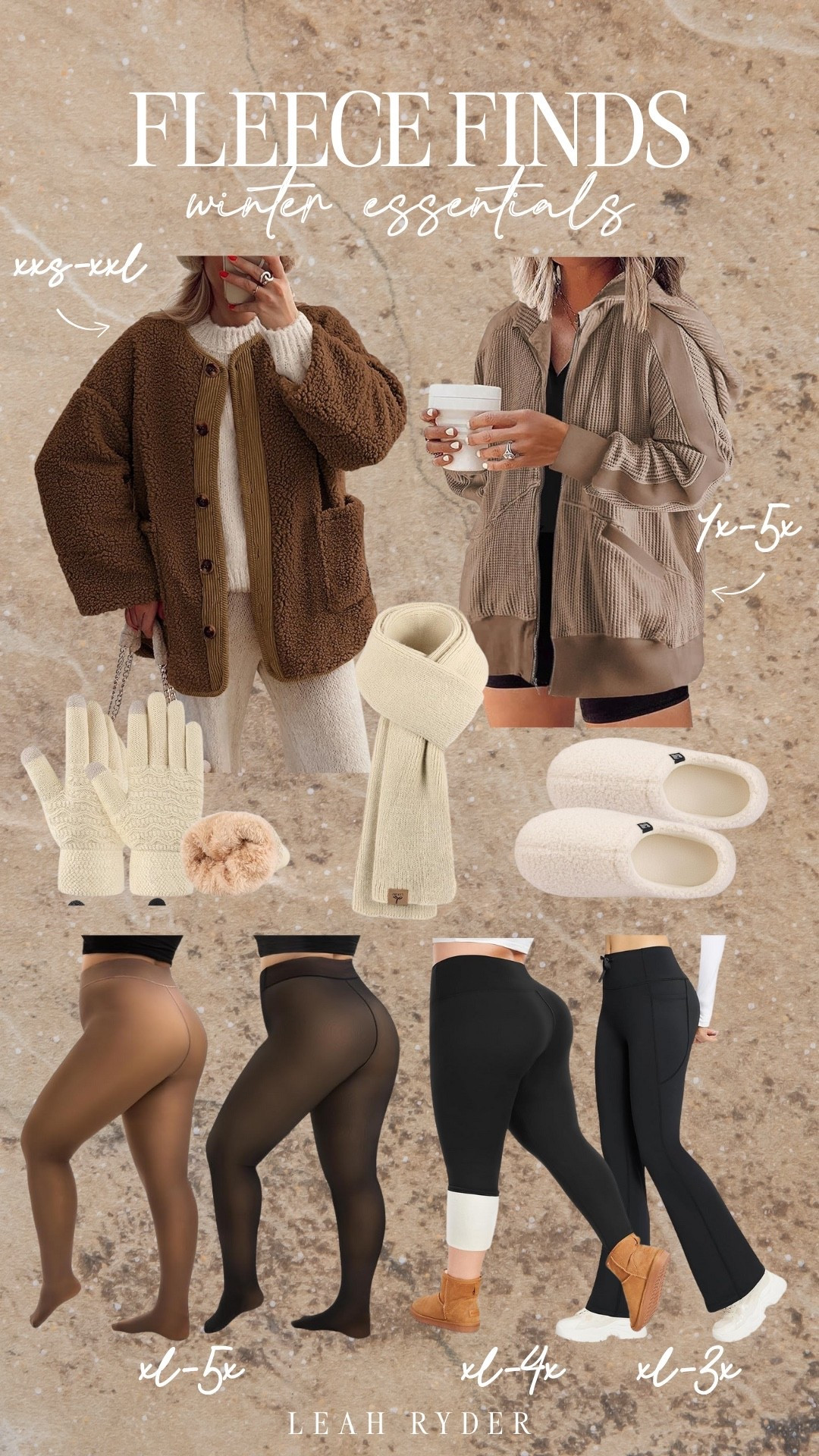 These fleece finds are winter essentials designed for staying warm without sacrificing comfort or style. Cozy fleece jackets, fleece-lined leggings, soft scarves, and cold weather accessories make layering easy during the winter season. These fleece winter essentials are great for everyday wear, travel, lounging at home, or running errands in cold weather. If you’re searching for warm fleece clothing that works for real life, these pieces are reliable go-to winter staples.

#LTKHoliday #LTKPlusSize