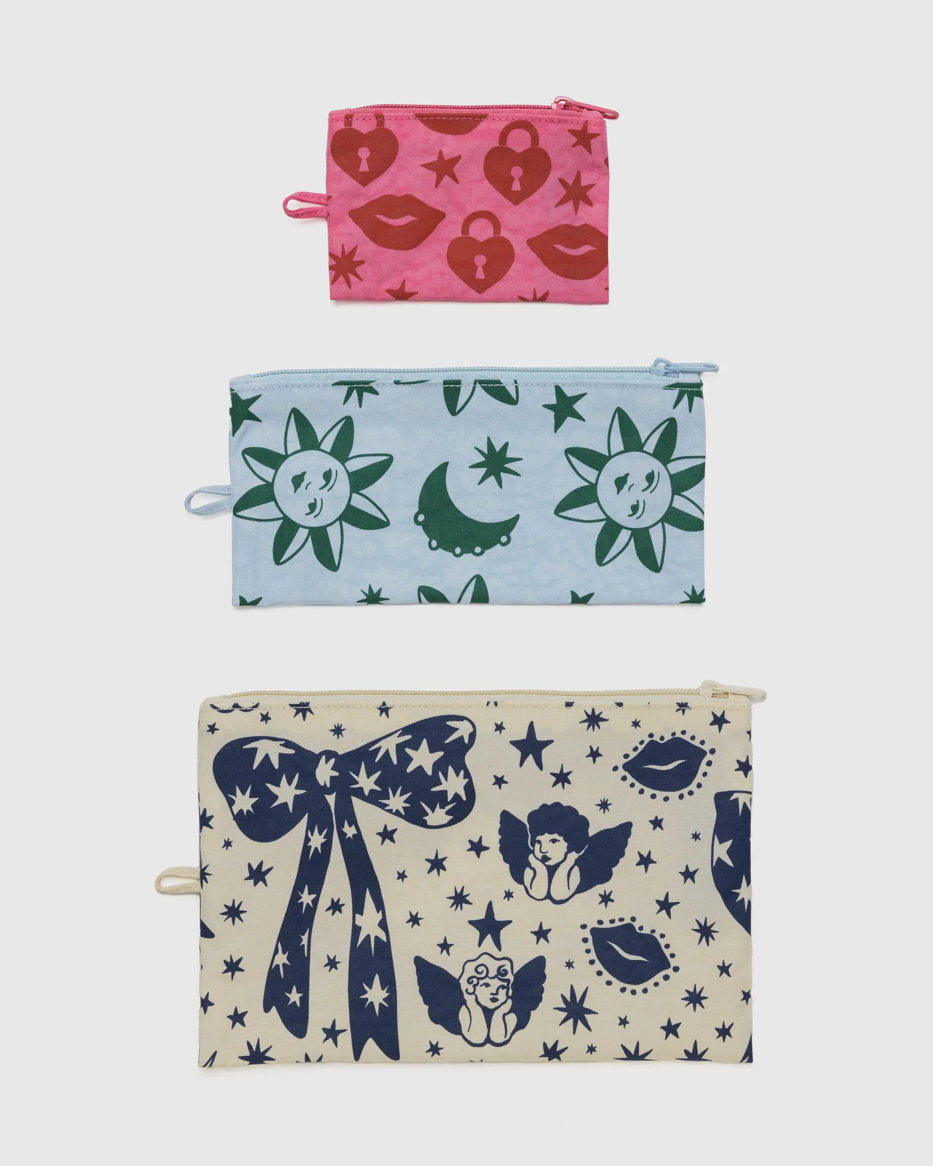 Flat Pouch Set : Charms - Baggu | BAGGU