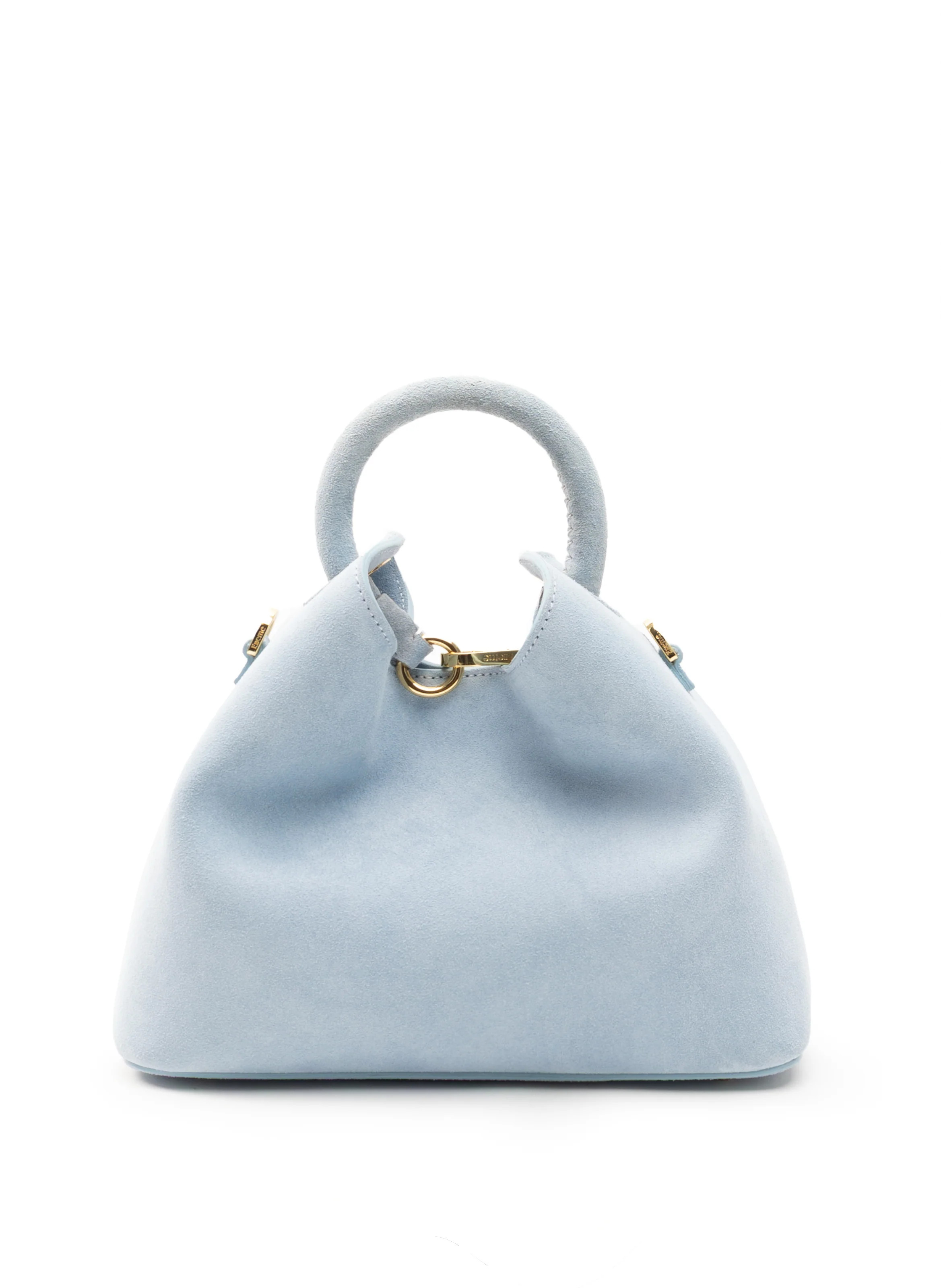 Baozi Suede Light Blue - Suede Handbags for Women - Elleme | Elleme