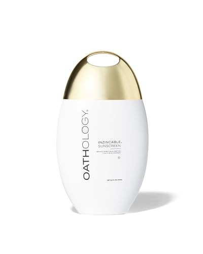 Oathology Inzincable Sunscreen, SPF 50+, 3.4 Fl. Oz., Dermatologist crafted skincare | Amazon (US)