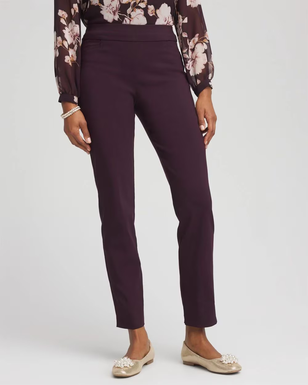 Brigitte™ Slim Pull-On Ankle Pants | Chico's