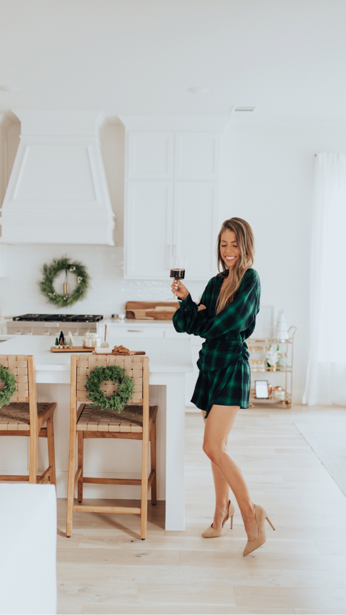 Love my woven barstools from target!

#LTKhome #LTKHoliday #LTKSeasonal