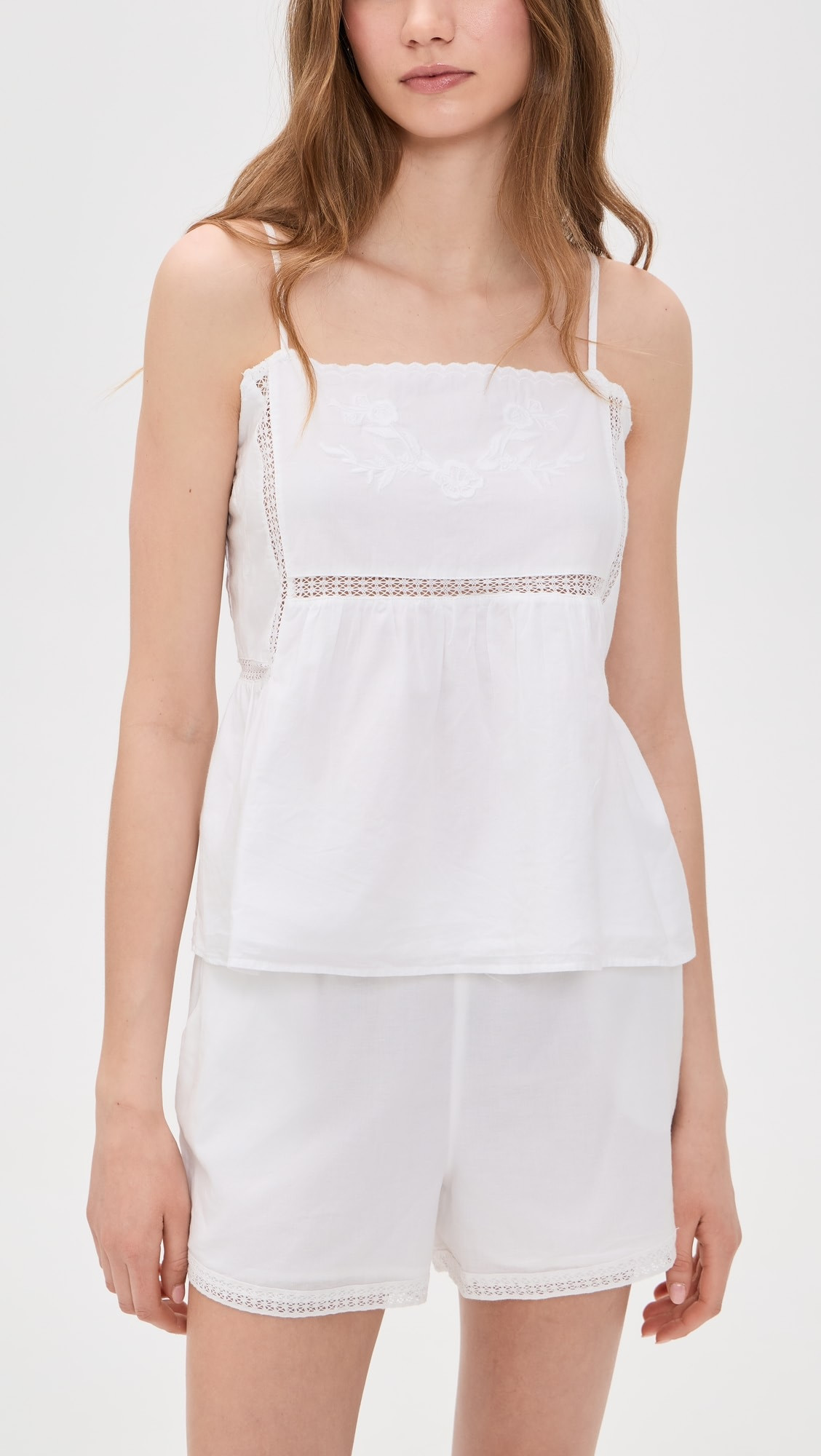 Voile Luna Cami Shorts Pajama Set | Shopbop