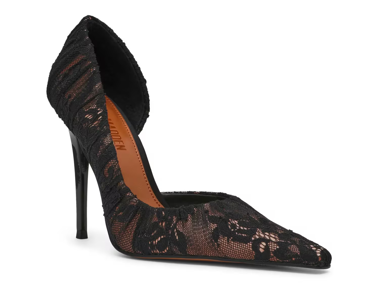 Steve Madden Elegant Pump | Women's | Black Lace | Size 6.5 | Pumps | Stiletto | DSW