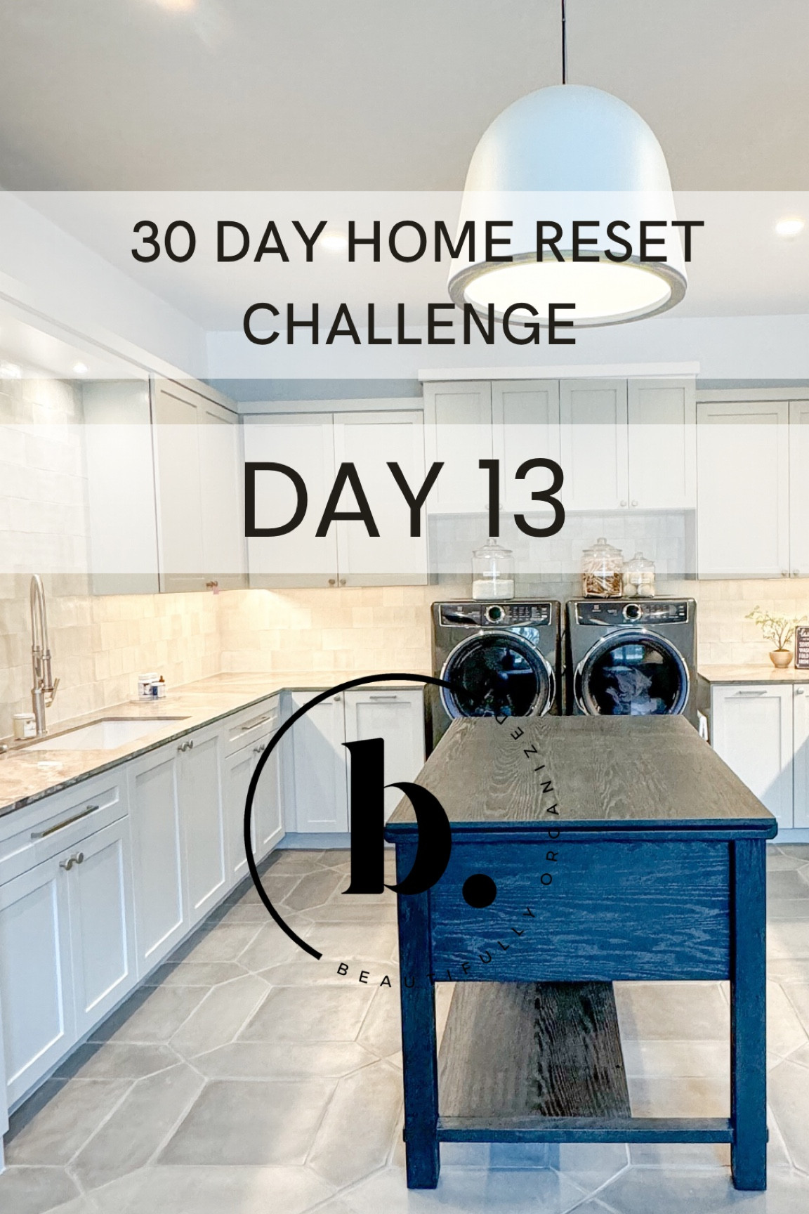 Day 13- Laundry room!

✔️Grab a black trash bag for donations 
✔️white trash bag for trash 
✔️basket for things that don’t belong in the room
⏰ set your timer for 30 minutes

And let’s go! 

1. Do you have a mismatched socks graveyard that lives in your laundry room? Unless it’s your very favorite pair of socks and you just know you’re going to find the match, let’s let it go!

2. Do you have clothing that you’ve tried multiple times to get the stains out still haven’t been successful? Time to let it go!

3. Do you have items that don’t belong in this room? Toss them in the basket and put them away after the session.

4. Do you have vacuum parts in here that go to a vacuum that you don’t even own anymore? I feel like this happens in every home, haha! Let’s let those go!

5. Anything that you haven’t used in 6 to 12 months, let it go!

6. All cleaning products that are so dusty they need to becleaned themselves? 😂 let those go!

be sure to check out the link in our bio for today’s favorite laundry products, and we’ll see you tomorrow! 


#LTKWatchNow #LTKHome #LTKStyleTip