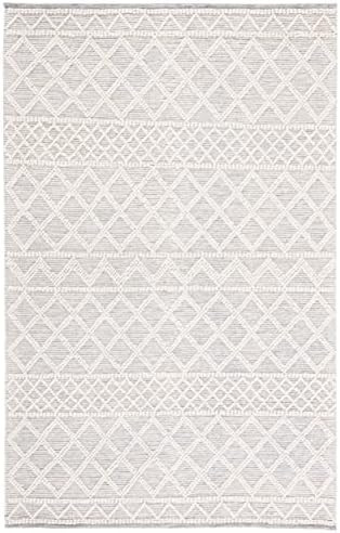 SAFAVIEH Natura Collection NAT825L Handmade Contemporary Boho Moroccan Trellis Premium Wool & Cotton | Amazon (US)