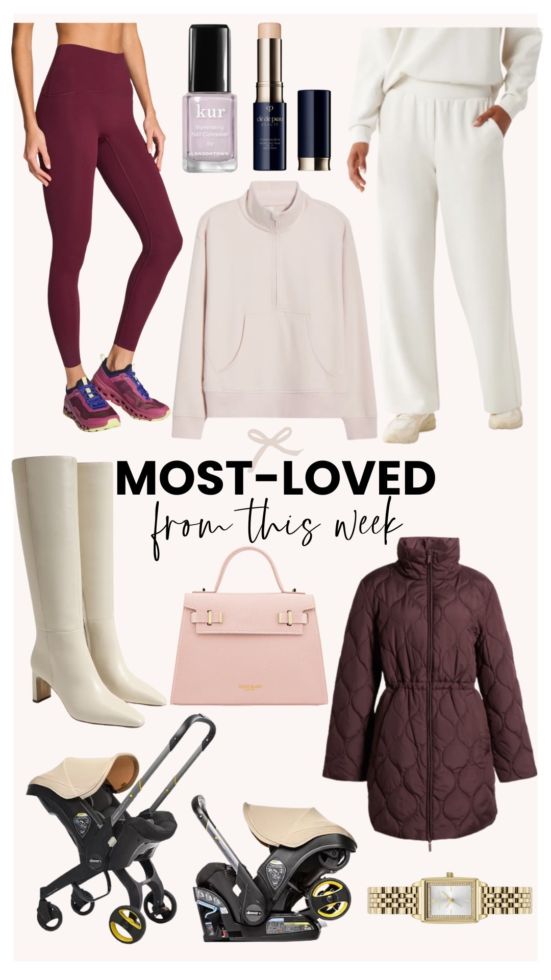 Most-loved from this week! I am loving the nail polish and concealer that I get from Nordstrom. Those have been a go-to for me lately. I also love the quilted jacket to keep me warm during these winter months. 

#LTKFindsUnder100 #LTKSeasonal #LTKmomlife