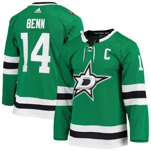 Men's adidas Jamie Benn Kelly Green Dallas Stars Home Captain Patch Primegreen Authentic Pro Player  | Nordstrom