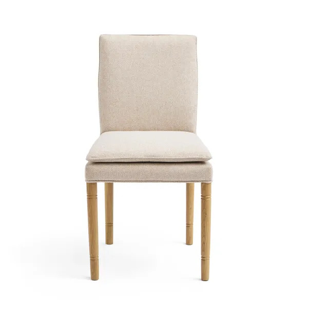 Churchgate Walcote Dining Chair, Herringbone Fabric | Dunelm (migrated)