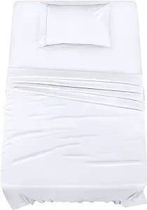 Utopia Bedding Twin Bed Sheets Set - 3 Piece Bedding - Brushed Microfiber - Shrinkage and Fade Re... | Amazon (US)