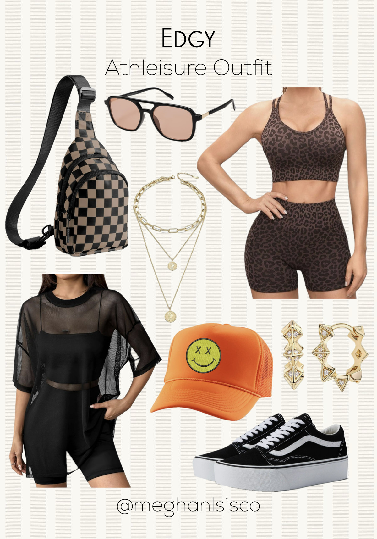 Edgy Athleisure Outfit 🖤

 

 #LTKootd