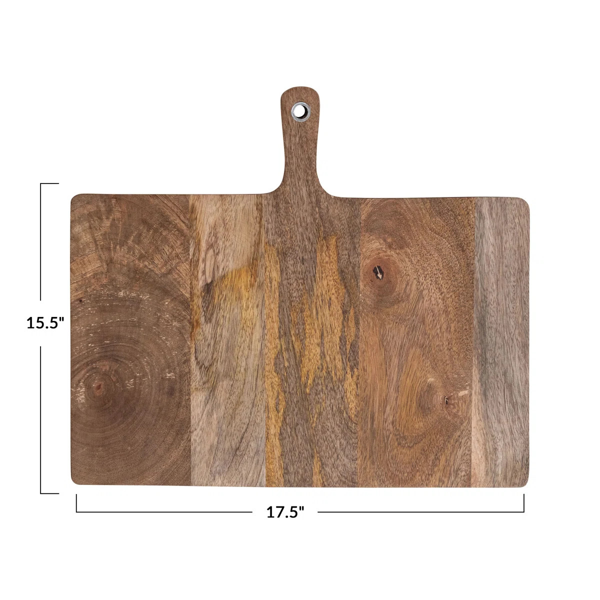 Mango Wood Cheese And Serving Board With Handle | Wayfair North America