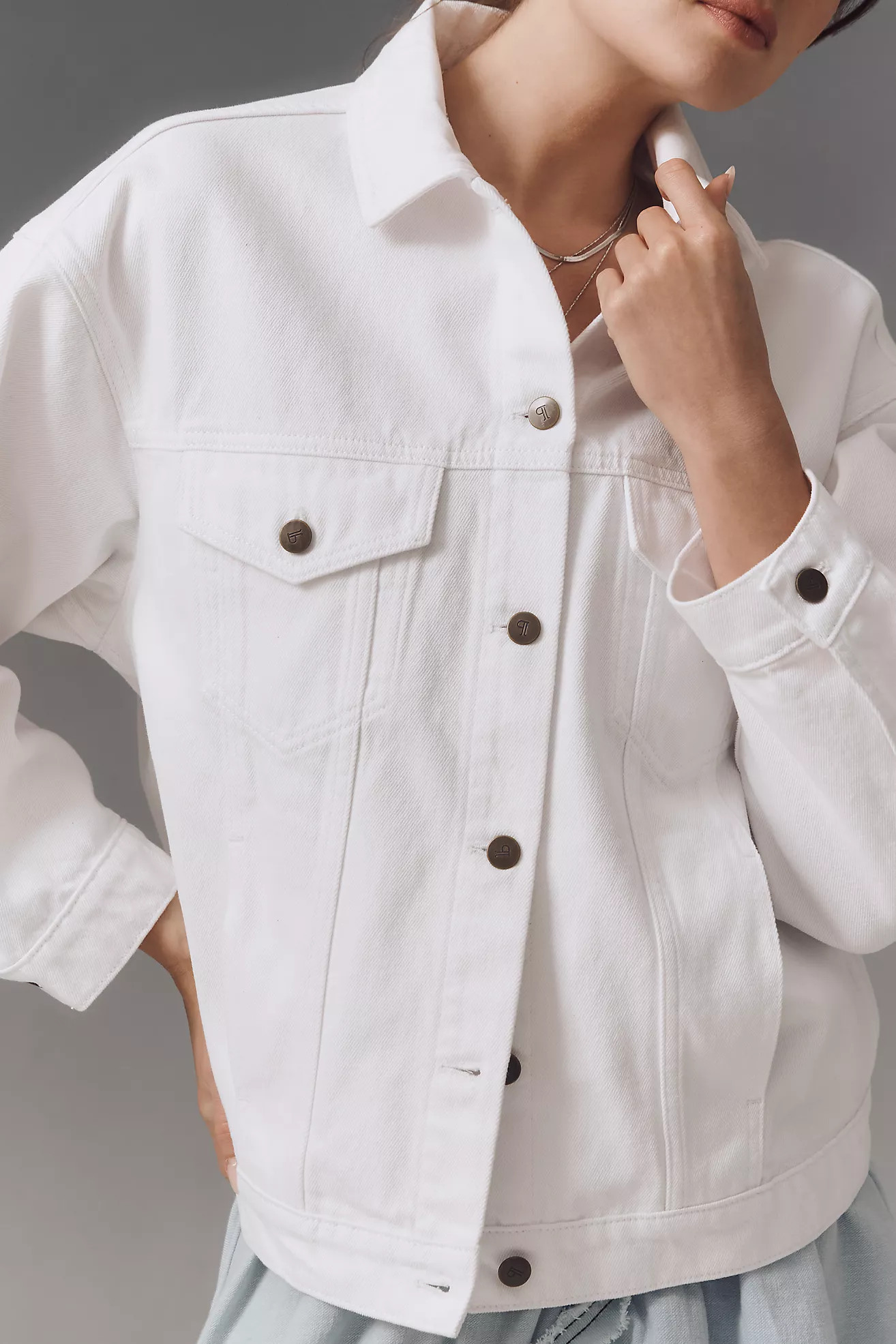 The Weston Denim Boyfriend Jacket by Pilcro | Anthropologie (US)